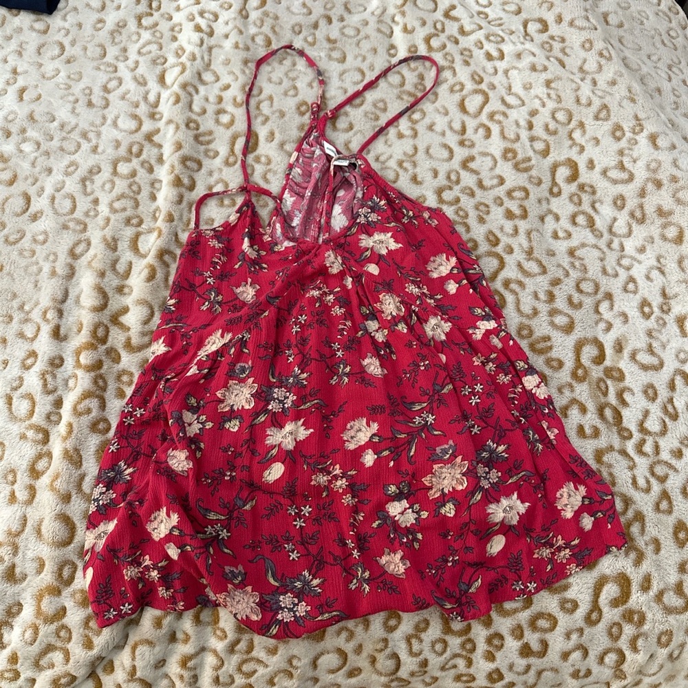 American Eagle Floral Tank